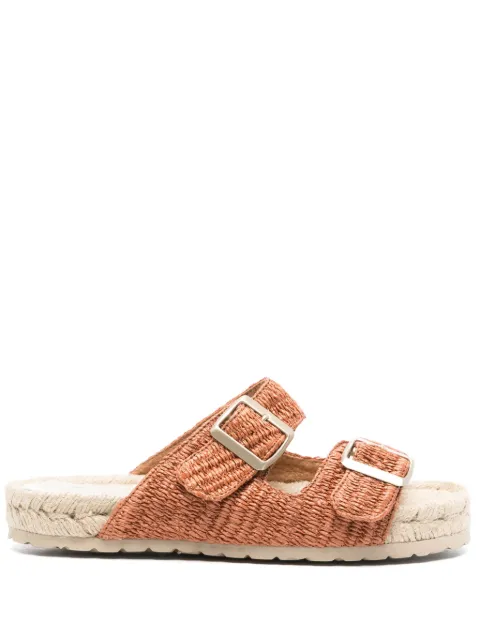 Manebi Yucatan raffia espadrilles