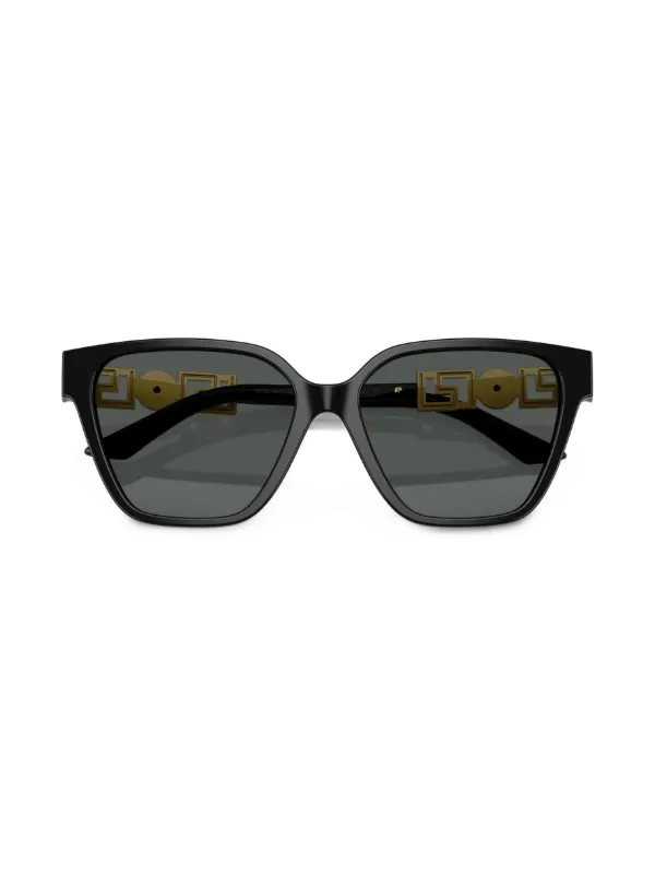 Versace Eyewear グレカ バタフライフレーム サングラス
