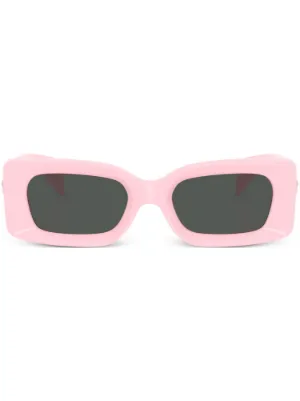 Off-White アローロゴ サングラス ピンクレンズ Off-White Eyewear オフホワイト アローモチーフ スクエアフレーム