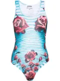 Jean Paul Gaultier The Flower Body Morphing bodysuit - Blue