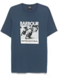 Barbour International photograph-print T-shirt - Blue