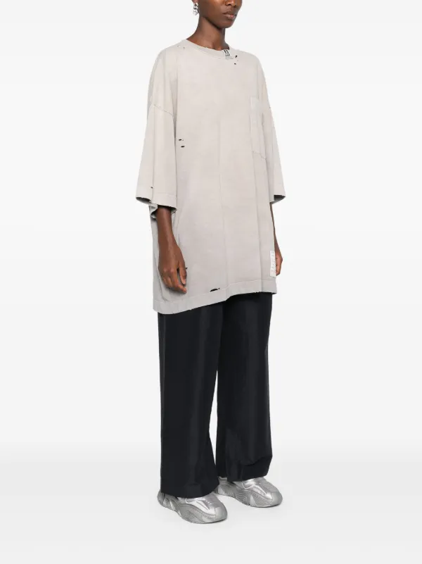 Maison MIHARA YASUHIRO Sun-faded Cotton T-shirt | Neutrals