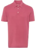 Fedeli piqué-weave polo shirt - Pink