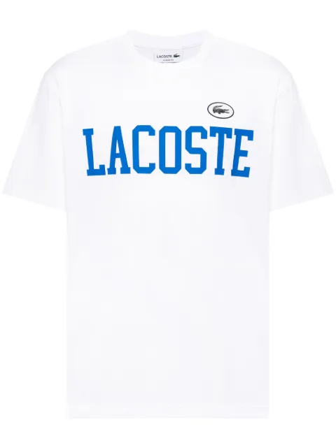 Lacoste playera con logo estampado