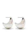 Kenneth Jay Lane Chubby earrings - Silver