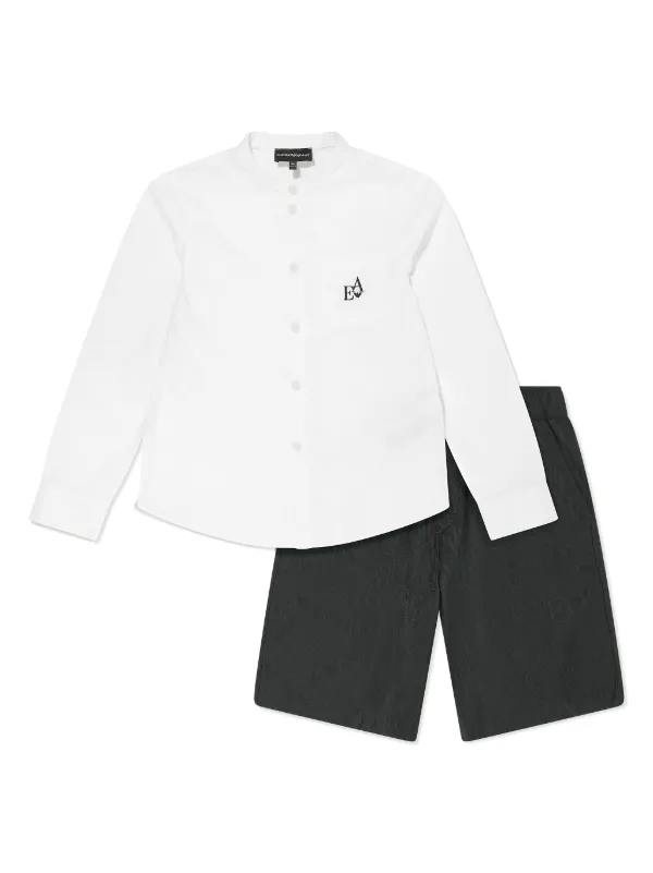 Armani shorts set clearance