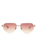 Dita Eyewear Grand-Imperyn geometric-frame sunglasses - Neutrals