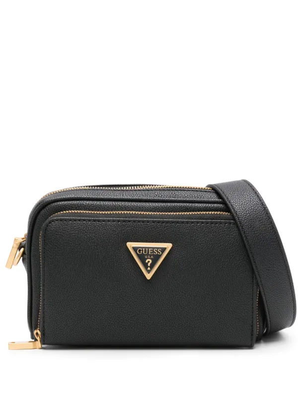 GUESS USA Cosette logo plaque Crossbody Bag Black FARFETCH BN