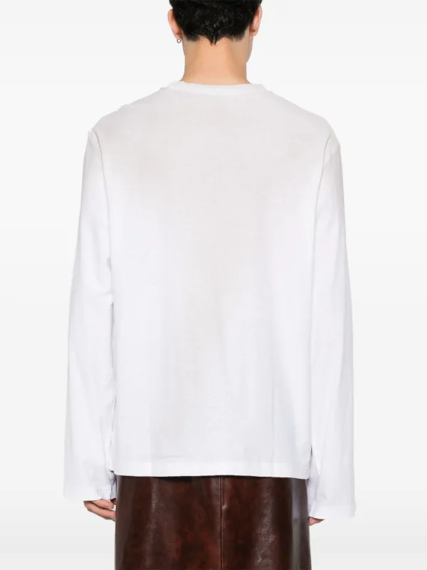 Acne Studios ダメージ Tシャツ | ニュートラル | FARFETCH JP