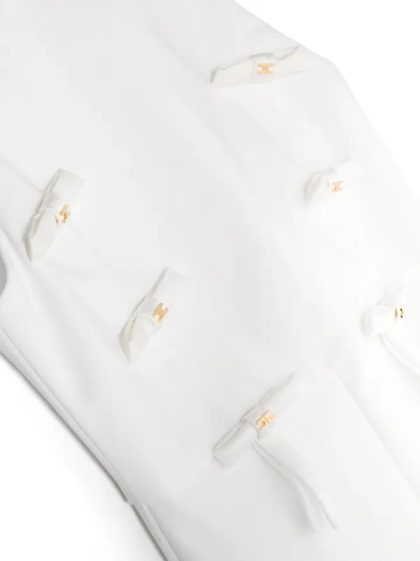 Elisabetta Franchi La Mia Bambina bow-detail Jumpsuit