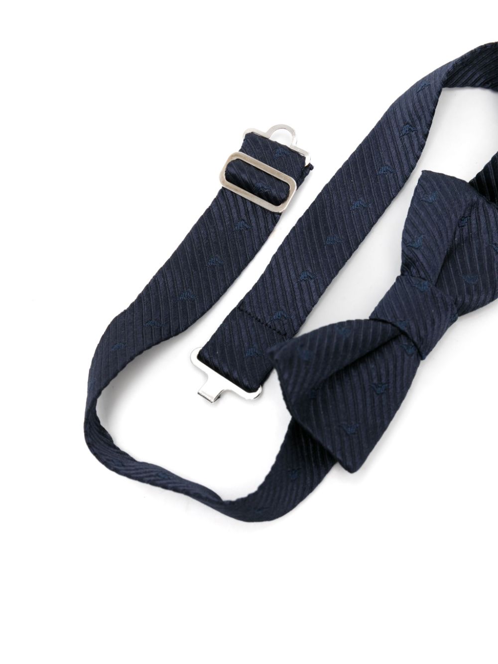 Image 2 of Emporio Armani Kids jacquard silk bow tie