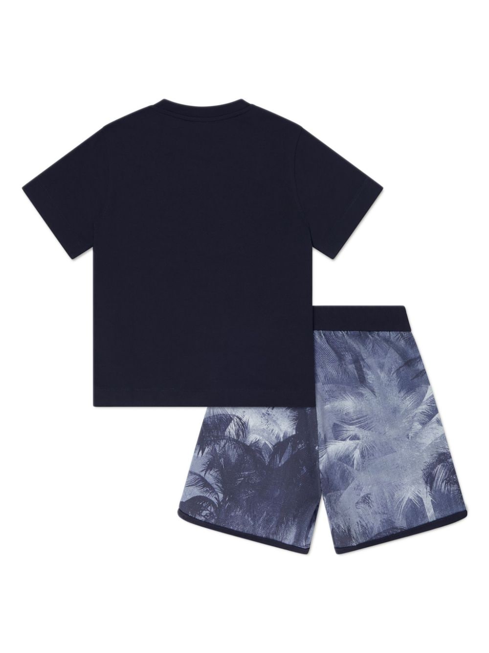 Emporio Armani Kids Tweedelige set met print Blauw