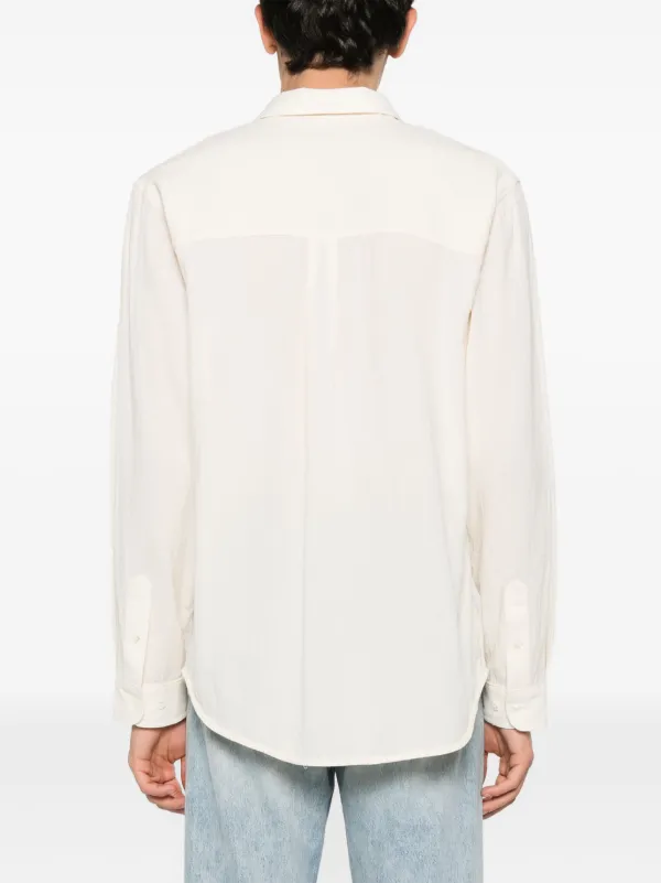 Séfr Leo Cotton Shirt | Neutrals | FARFETCH