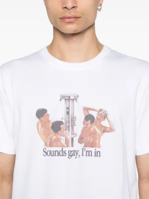 Sounds Gay, I'm In cotton T-shirt 7