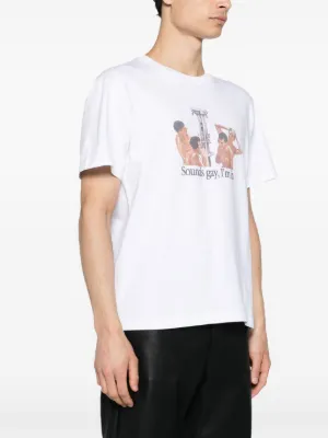 Sounds Gay, I'm In cotton T-shirt 5