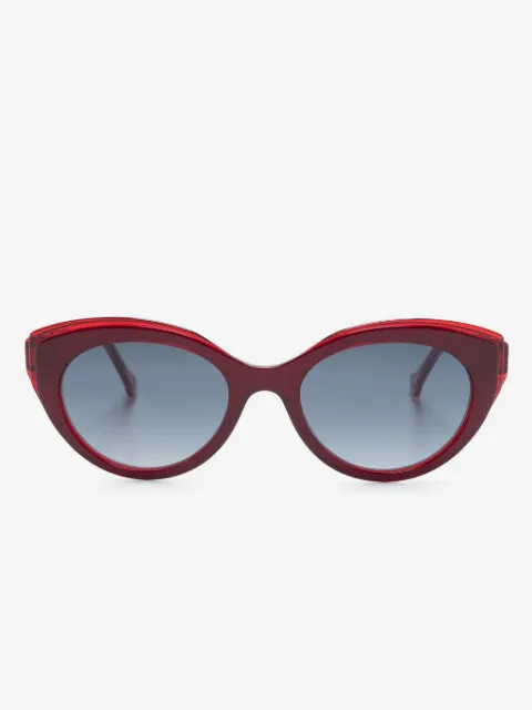 Carolina Herrera lunettes de soleil à monture papillon
