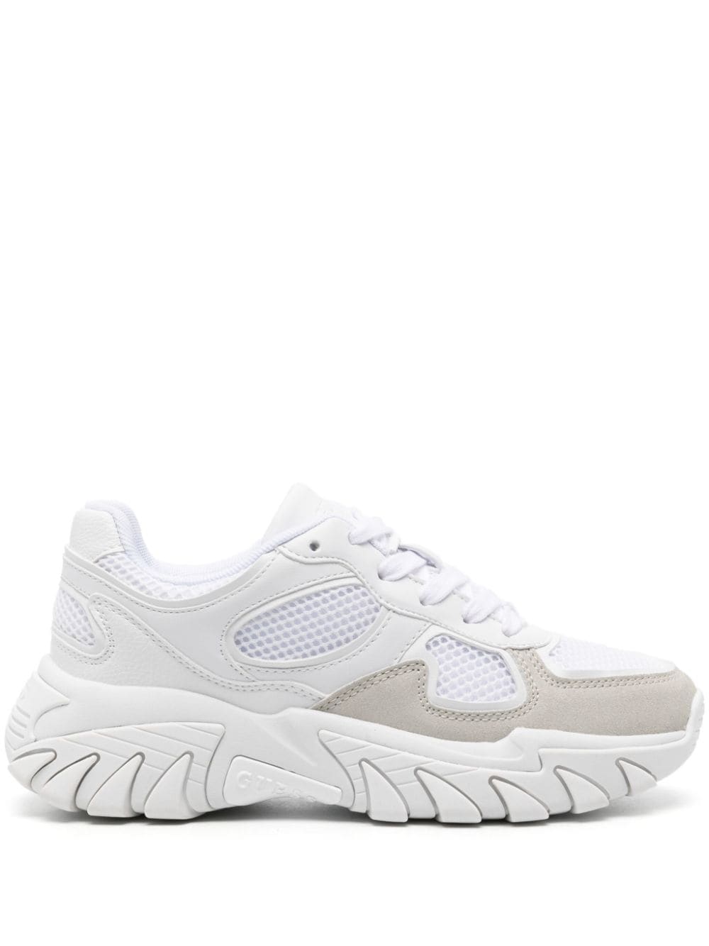 Guess Usa Norina Mesh Trainers In Weiss