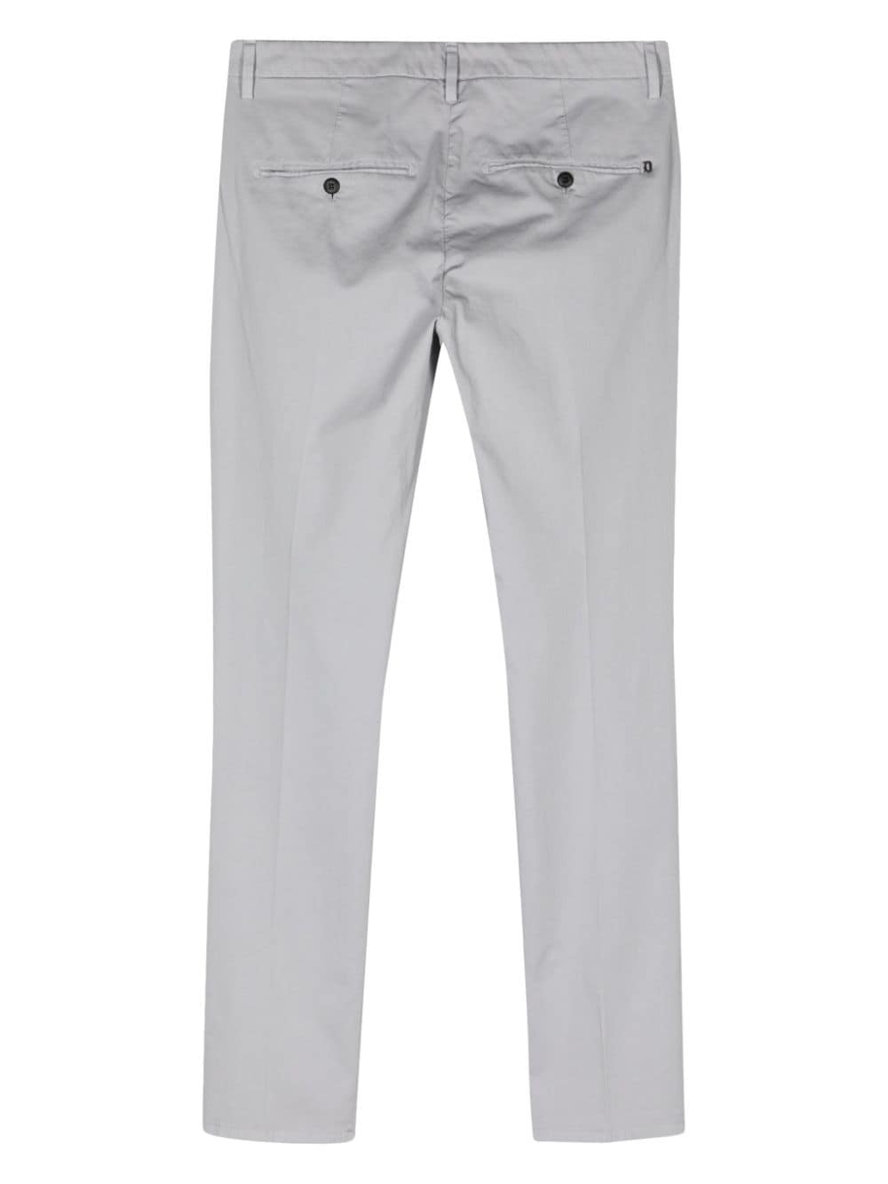 Shop Dondup Gaubert Slim-cut Trousers In Grey