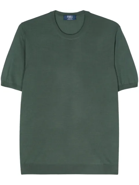 Fedeli virgin wool fine-knit jumper