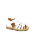 Pom D'api caged leather sandals - White