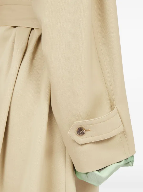 Maison Margiela スプレッドカラー トレンチコート | ニュートラル