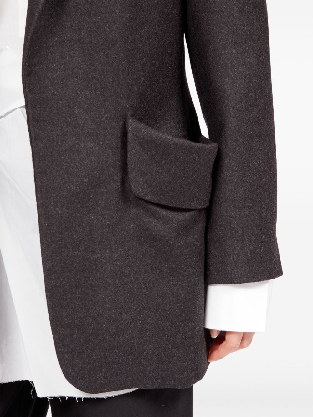 Maison Margiela single-breasted wool blazer Women