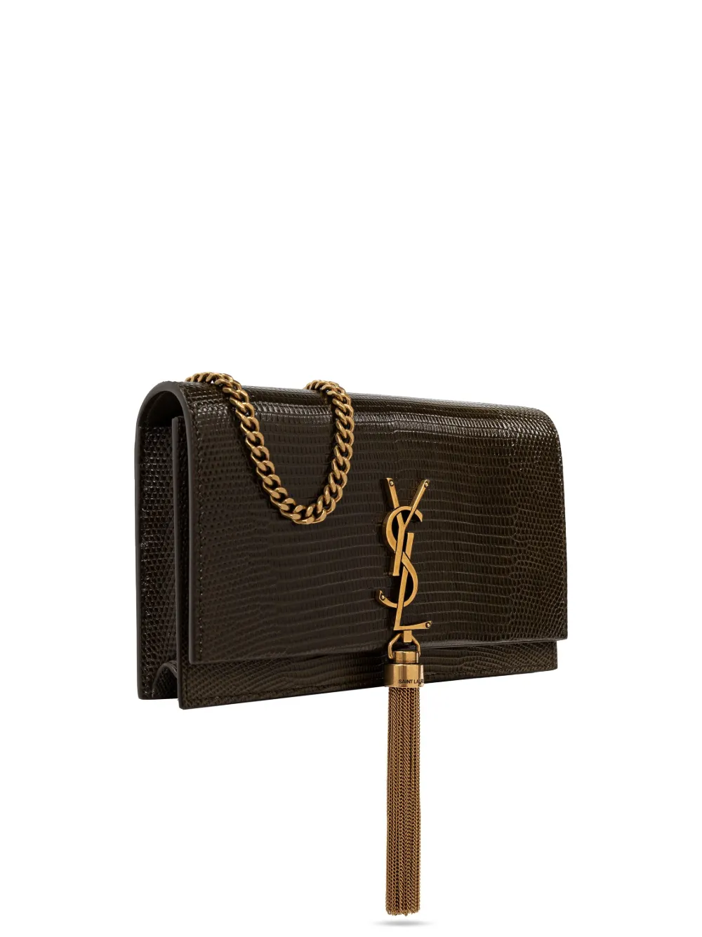 Cheap Saint Laurent Kate tassel-charm clutch bag WOMEN