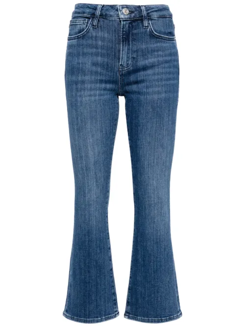 FRAME jean Le Crop Mini Boot - Bleu - FRAME - Modalova