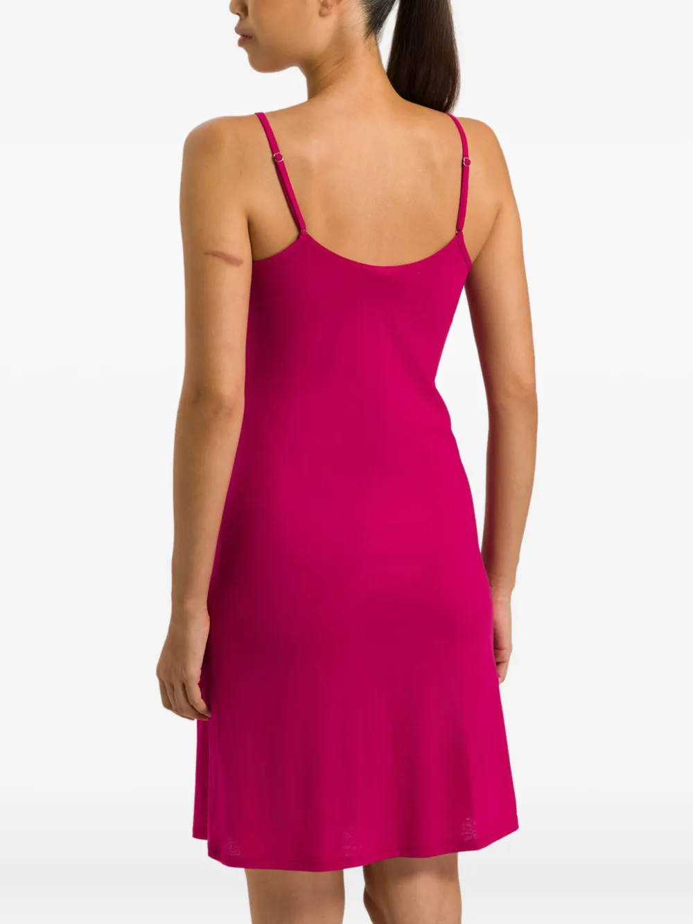 Hanro V-neck Bodydress In Pink
