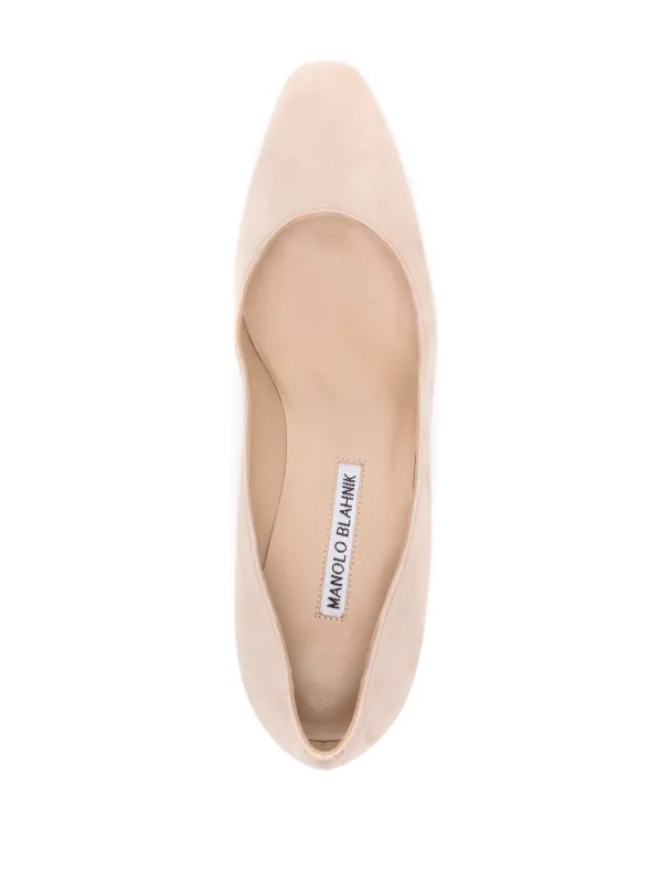 【MANOLO BLAHNIK 】★Okkatopla 50mm スエードパンプス Manolo Blahnik Okkatopla 50mm スエードパンプス