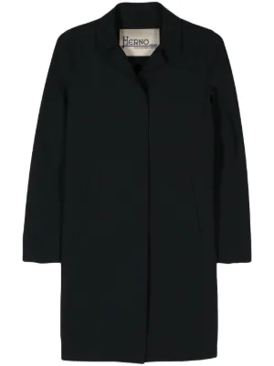【ヘルノ】 Coats - Single Breasted Coats コート Herno single-breasted Coat | Blue | FARFETCH