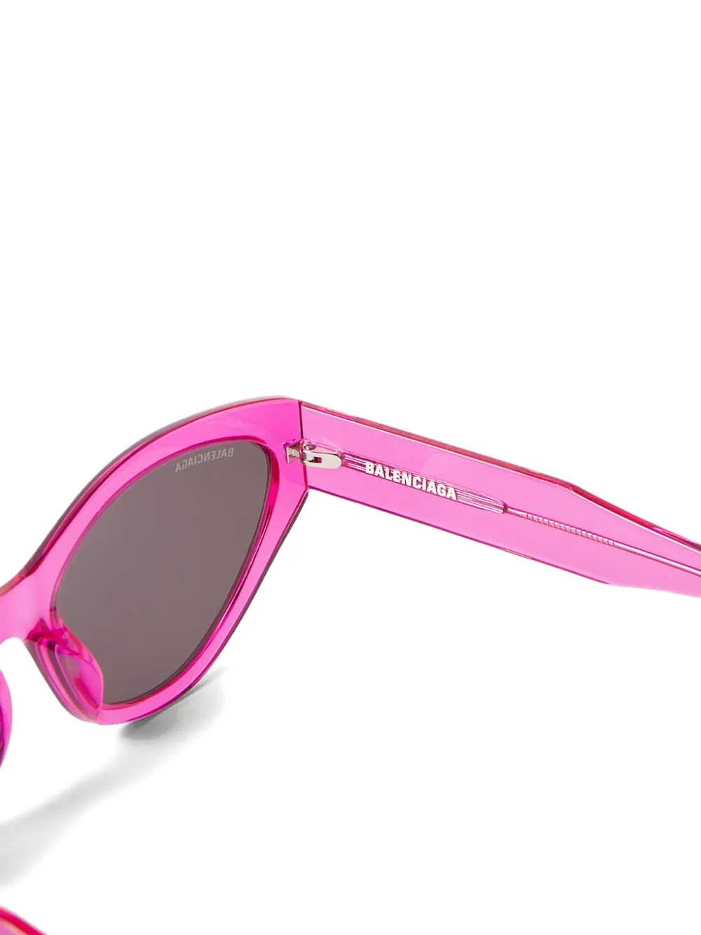 Balenciaga Eyewear Zonnebril met cat-eye montuur Roze