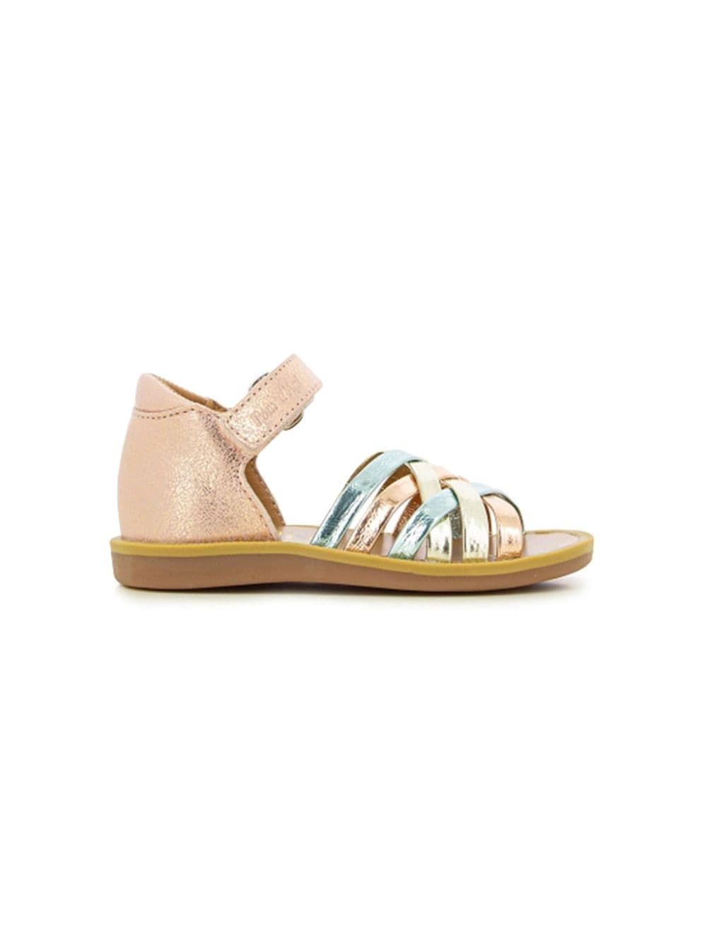 Pom D'api Poppy Lux leather sandals - Roze