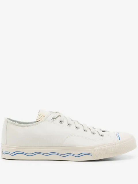 visvim wave-print sneakers