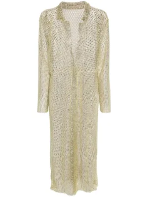 ROTATE BIRGER CHRISTENSEN sequin-embellished Maxi Dress | White | FARFETCH