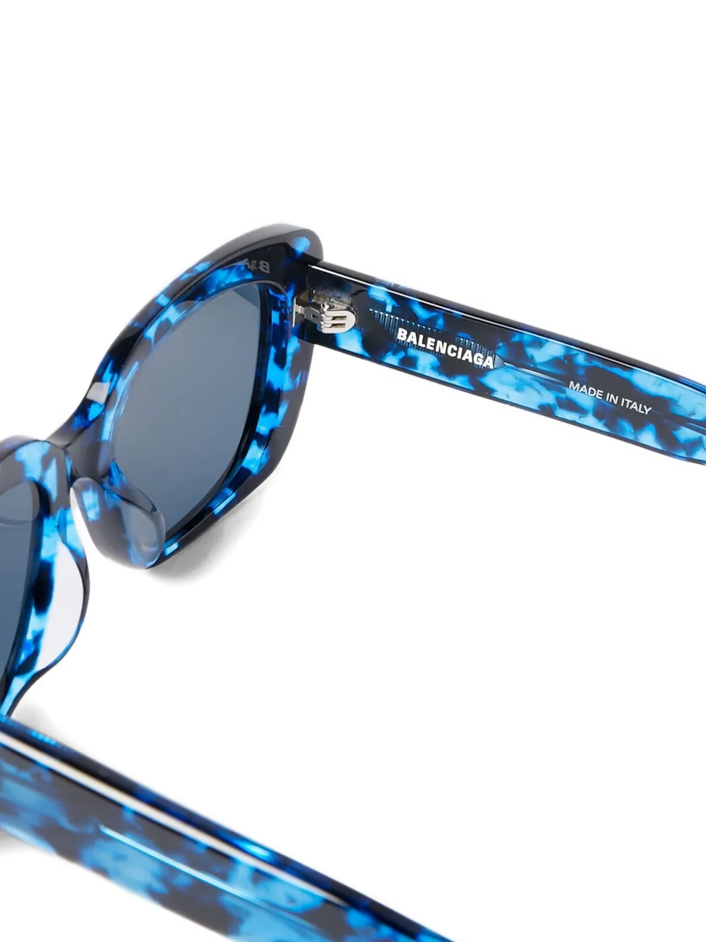 Balenciaga Eyewear Monaco zonnebril Blauw