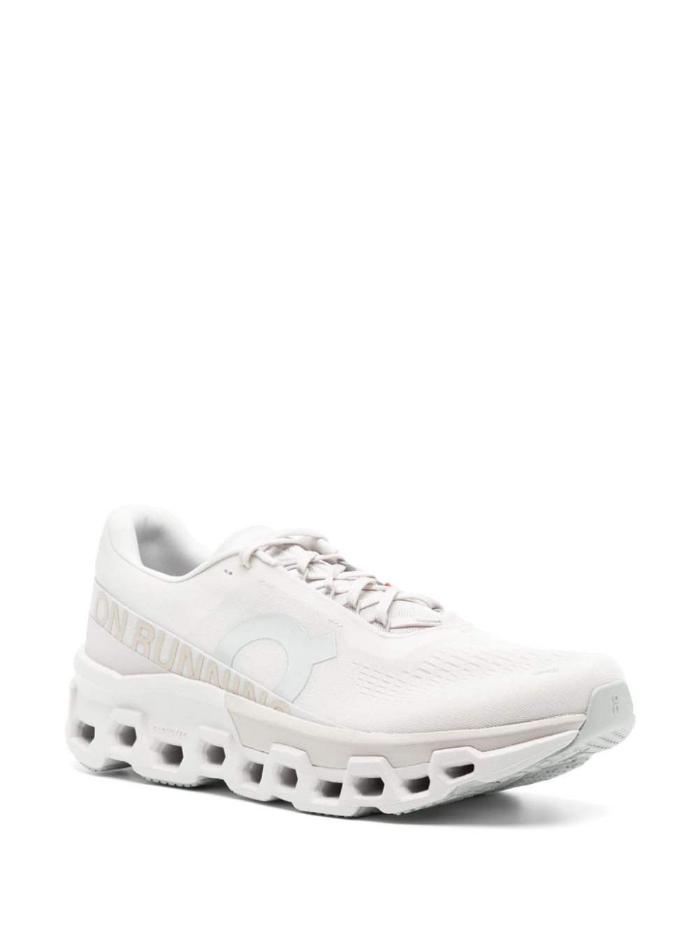 Shop On Running Cloudmonster 2 Panelled Sneakers In Neutrals