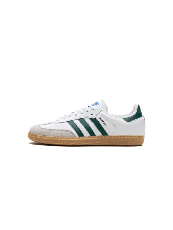 ★ADIDAS★(W) Sambae Cloud White Collegiate Green★関税込★ Adidas Kids Samba OG 