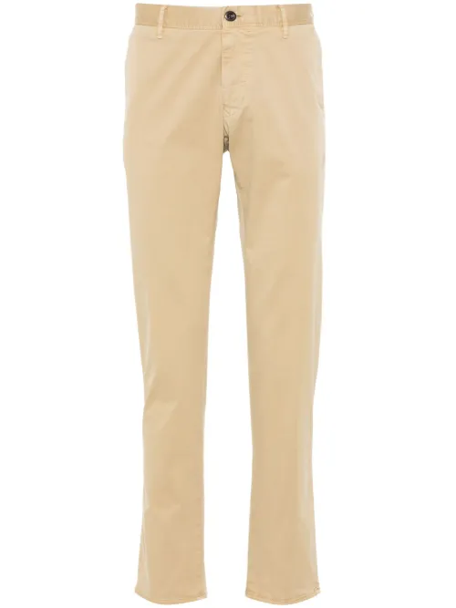 Pantalon en serge à logo brodé - Incotex - Modalova