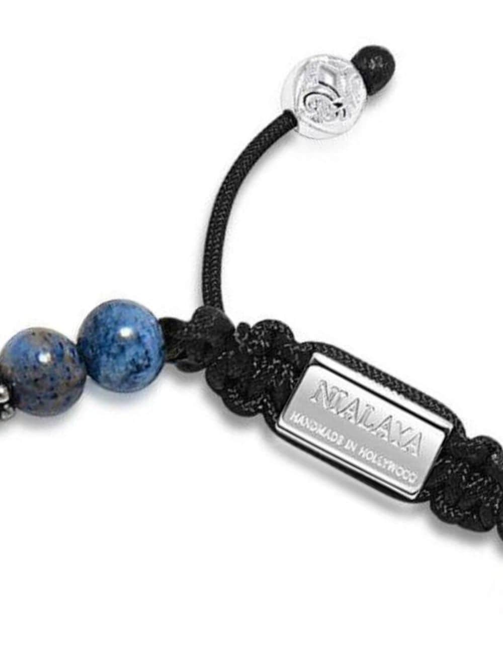 Shop Nialaya Jewelry Beaded Dumortierite Bracelet In Blue