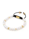 Nialaya Jewelry pearl bead bracelet - White