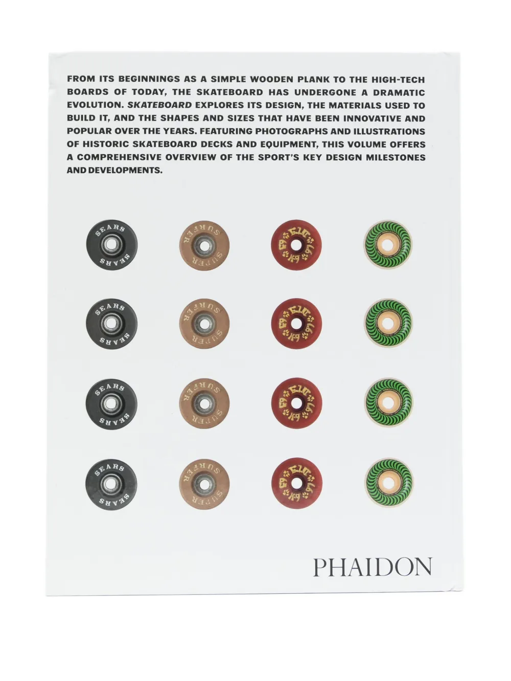 Phaidon Press Skateboard boek - Wit