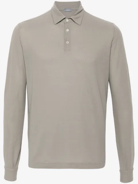 Zanone cotton polo shirt