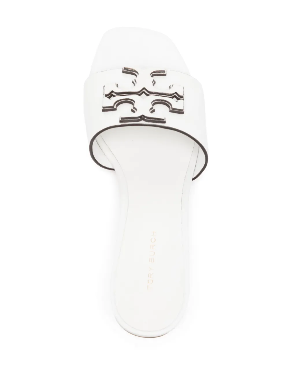 Tory Burch Ines 55mm Leather Sandals In 白色