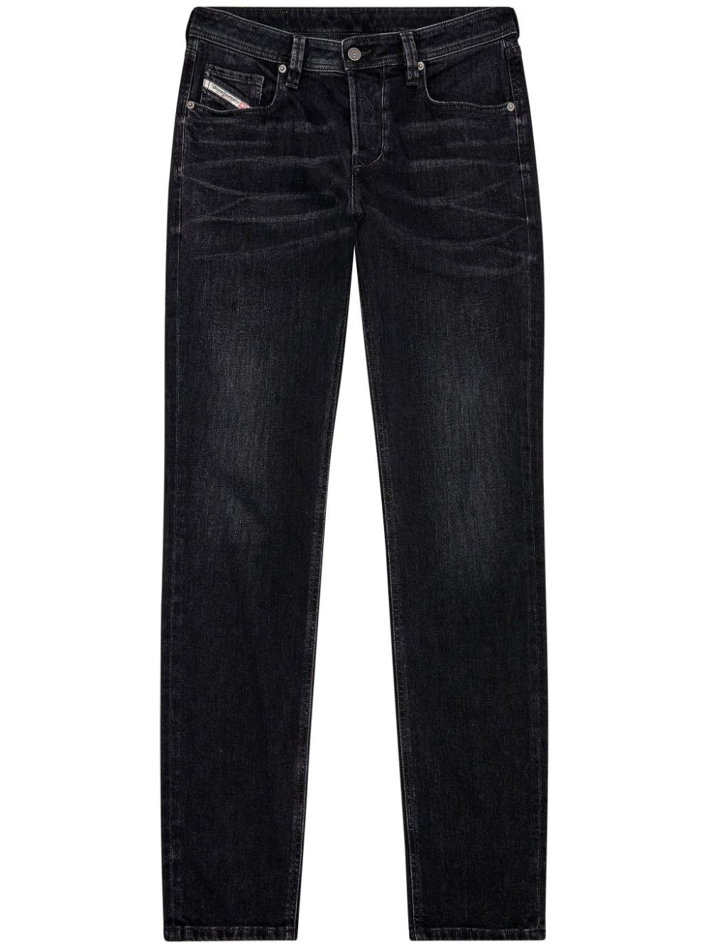 Diesel Larkee-beex Low-rise Jeans In Black