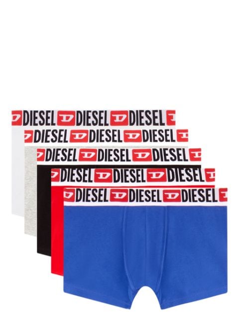Diesel cotton boxer briefs (pack of five)