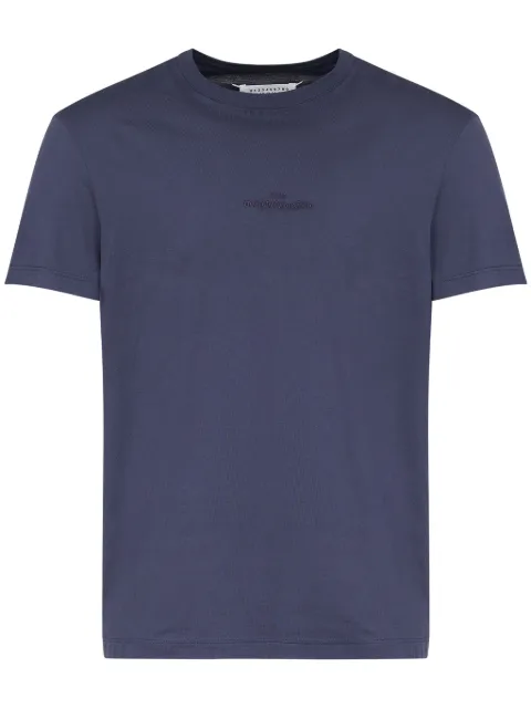 Maison Margiela logo-embroidered cotton T-shirt