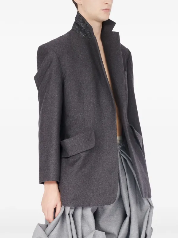Maison Martin Margiela ウールジャケット Maison Margiela ウール ジャケット | グレー | FARFETCH JP