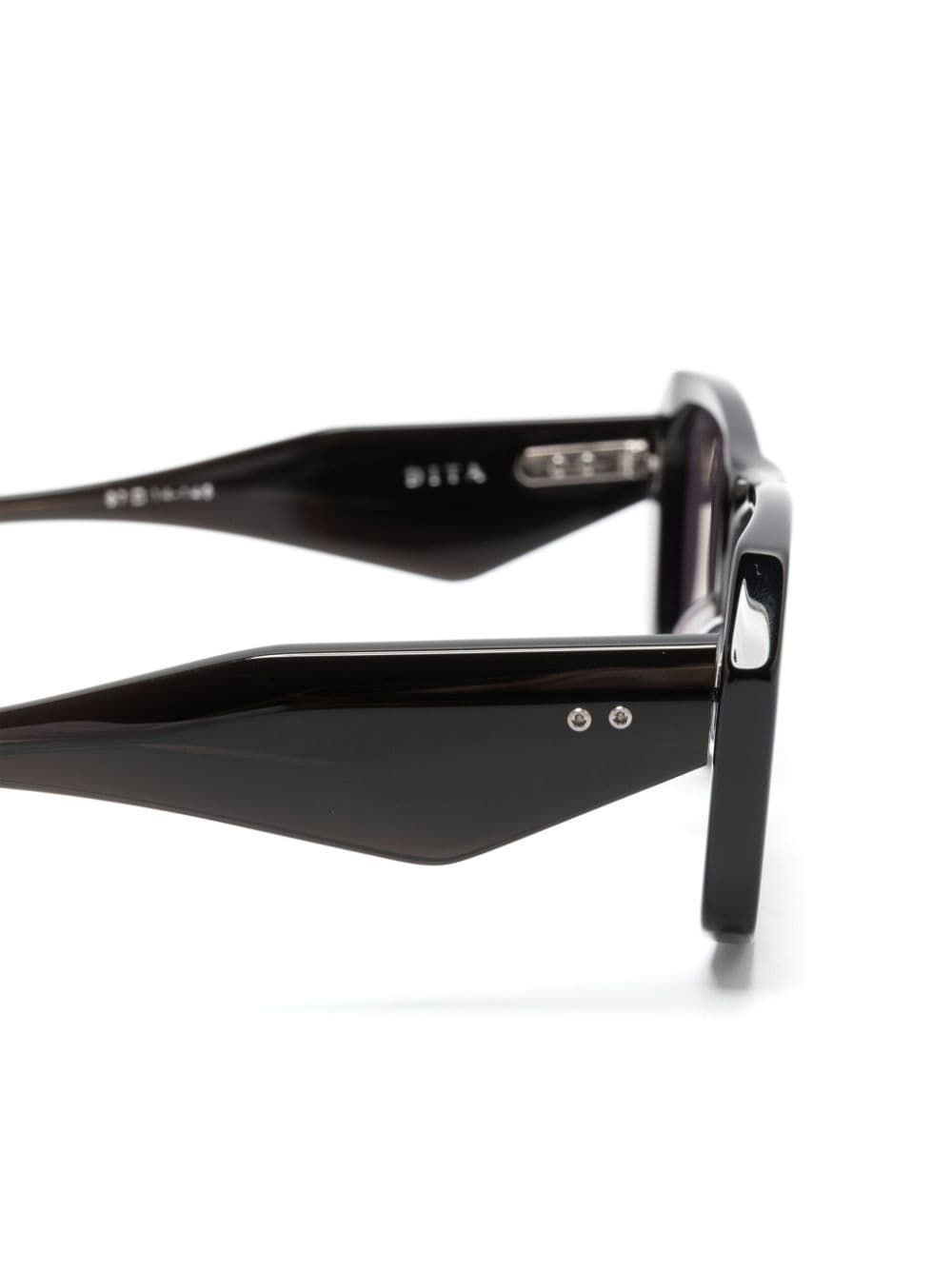 Dita Eyewear Noxya zonnebril met rechthoekig montuur Zwart