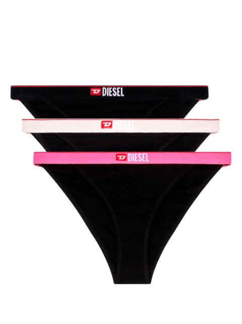 Diesel Ufpn-Ebbyss logo-waistband briefs (pack of three)